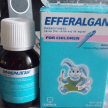 От чего помогает детский сироп Эффералган?